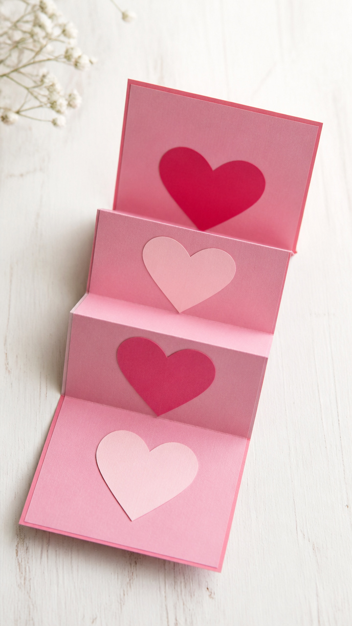 Accordion Fold Greeting Card