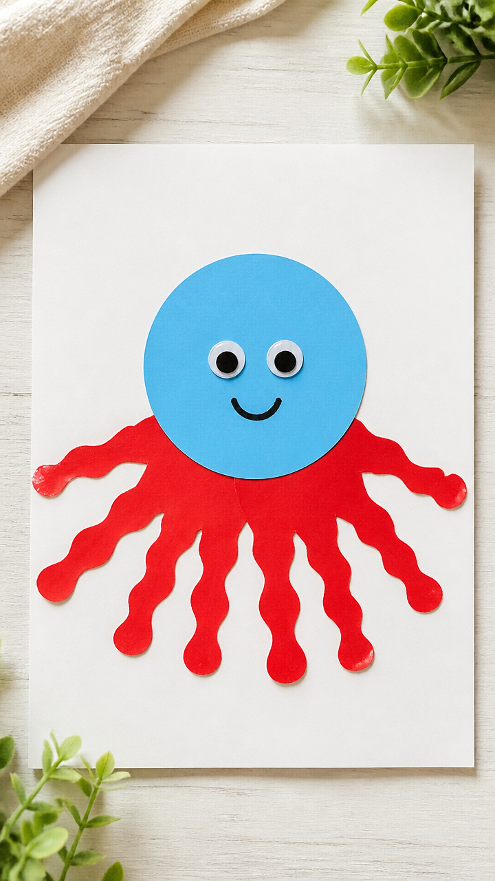 Handprint Octopus