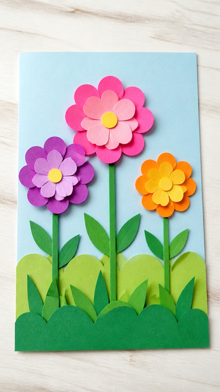 Layered Flower Garden