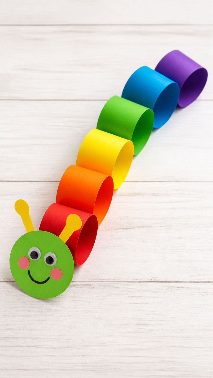 Paper Chain Caterpillar