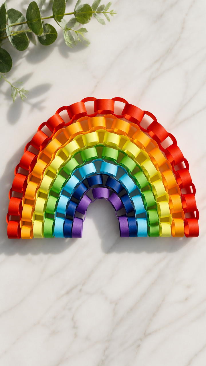 Paper Chain Rainbows