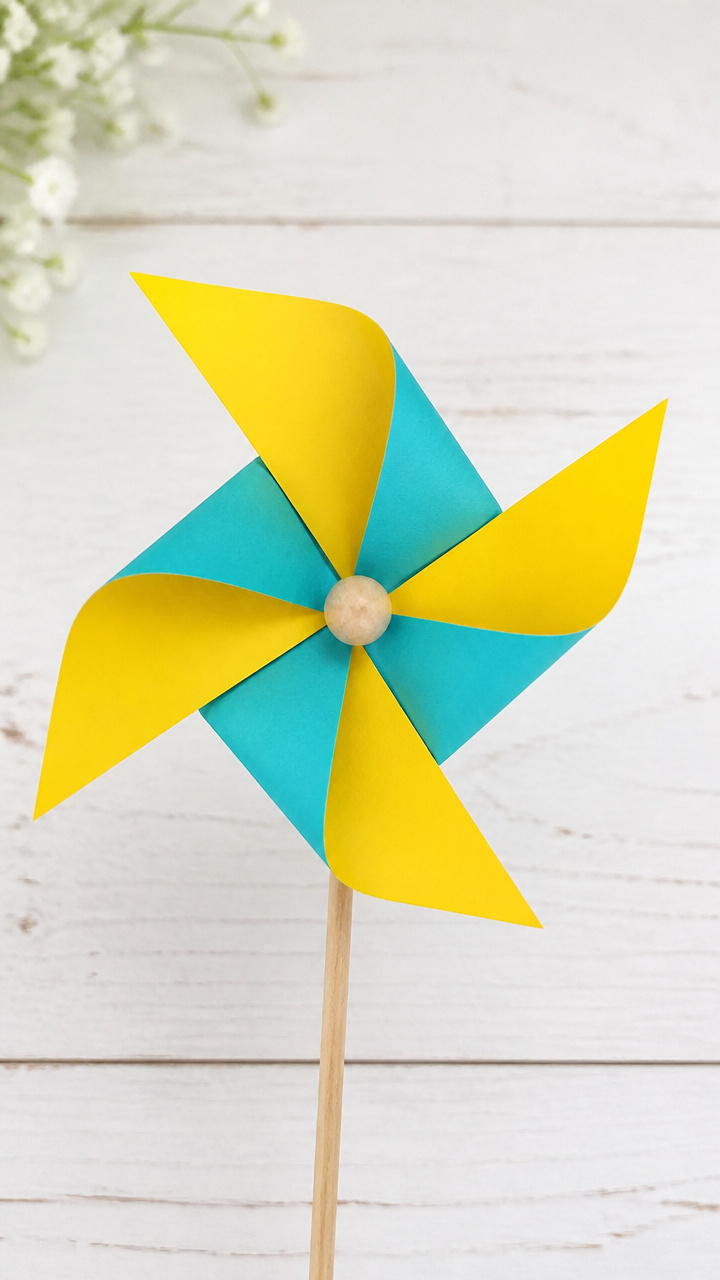Paper Pinwheel