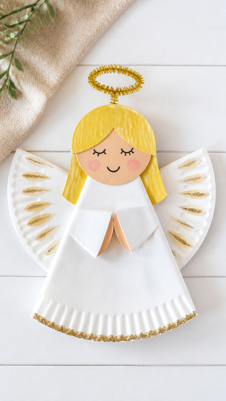 Paper Plate Angel