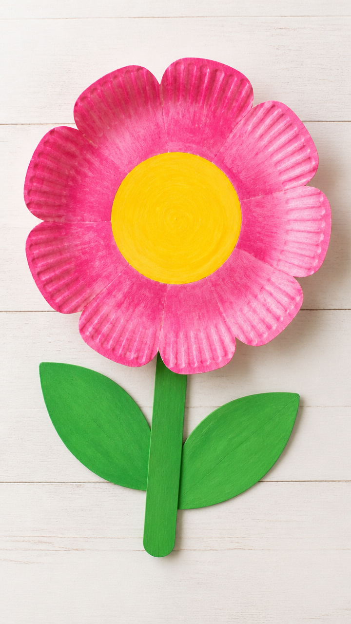 Paper Plate Flower