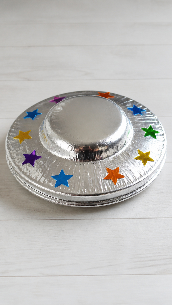 Paper Plate Flying Saucer