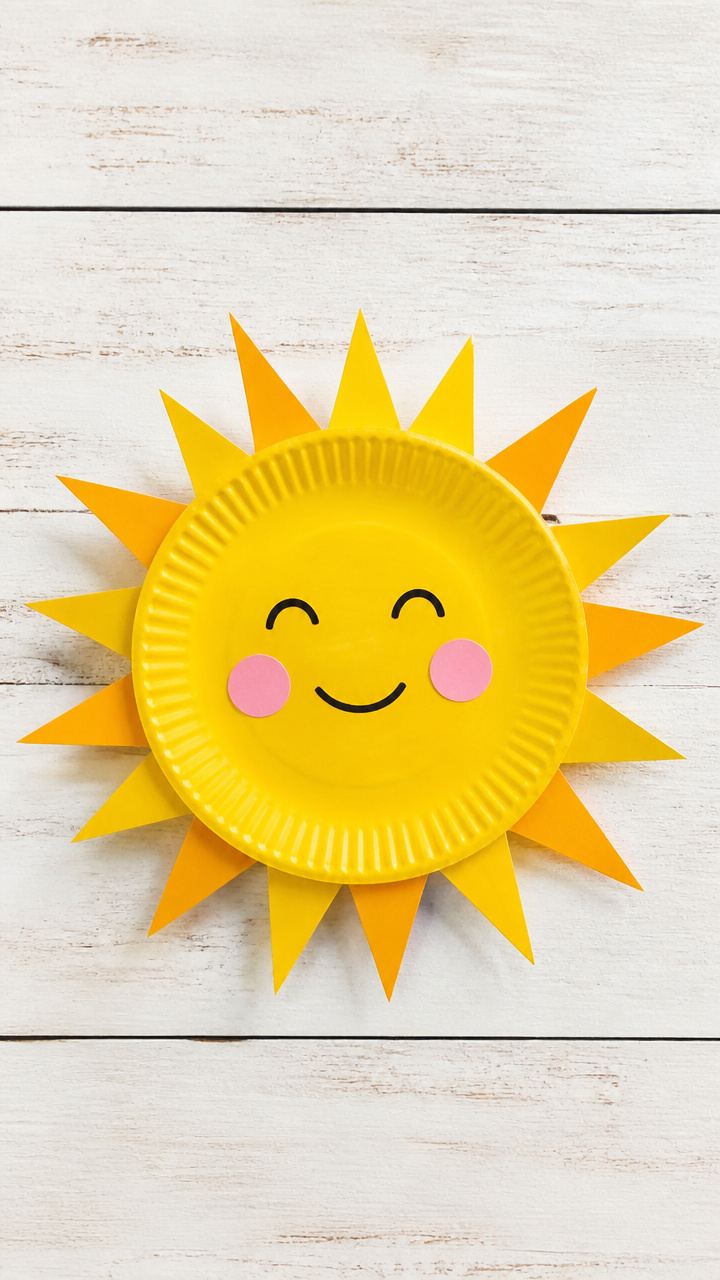 Paper Plate Sun