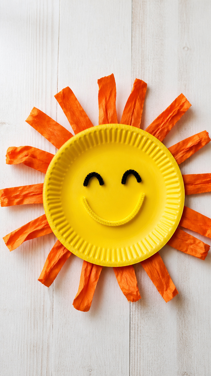 Paper Plate Sun
