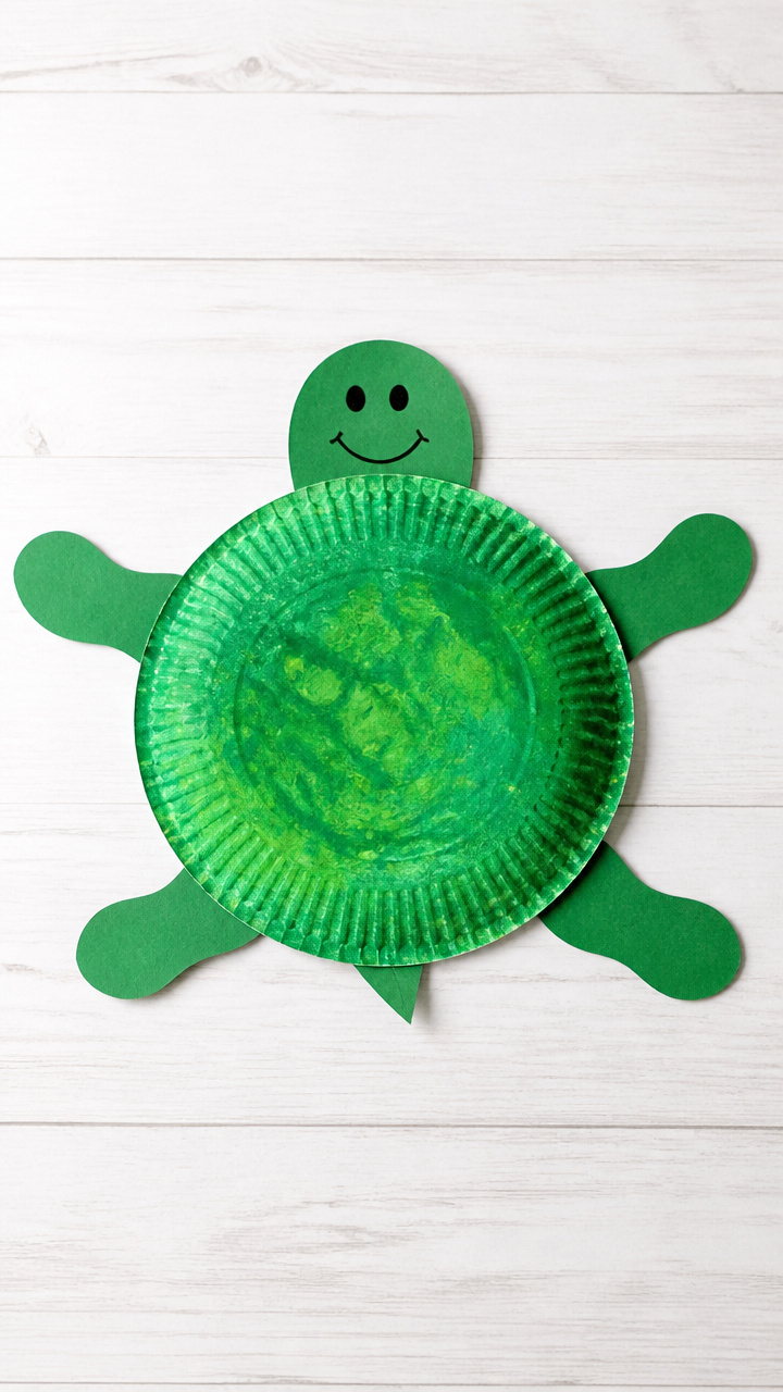 Paper Plate Turtle