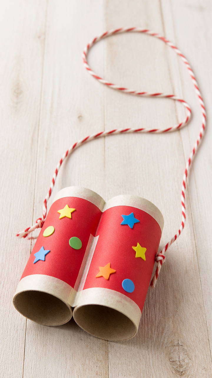 Paper Tube Binoculars