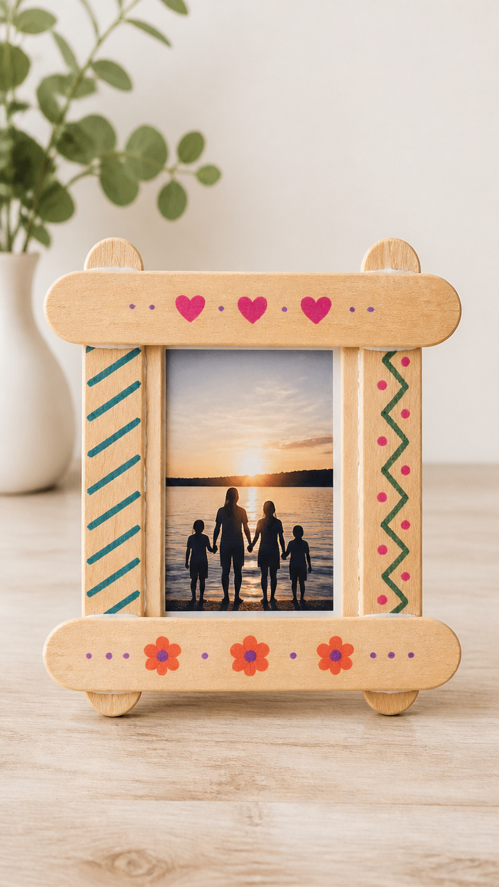 Popsicle Stick Frame