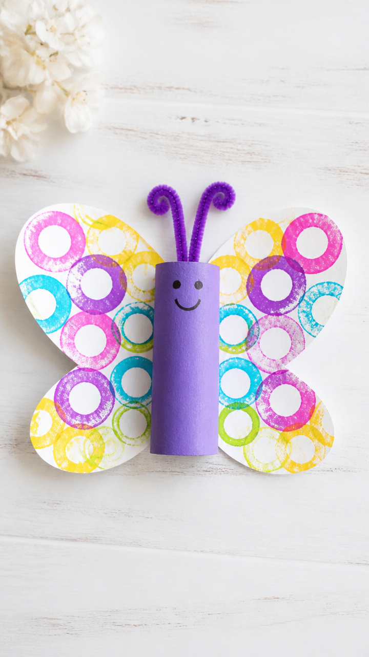 Roll Stamp Butterfly