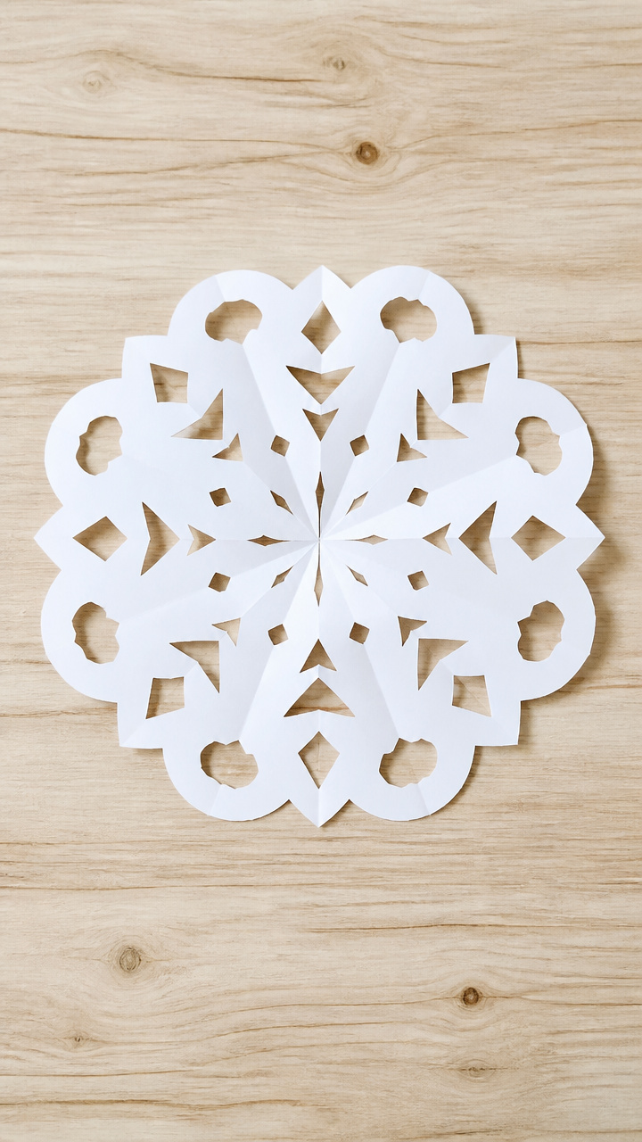 Snowflake Doily Art